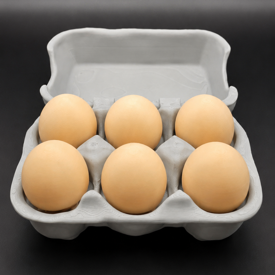 3D Printed Egg Carton Fidget Clicker